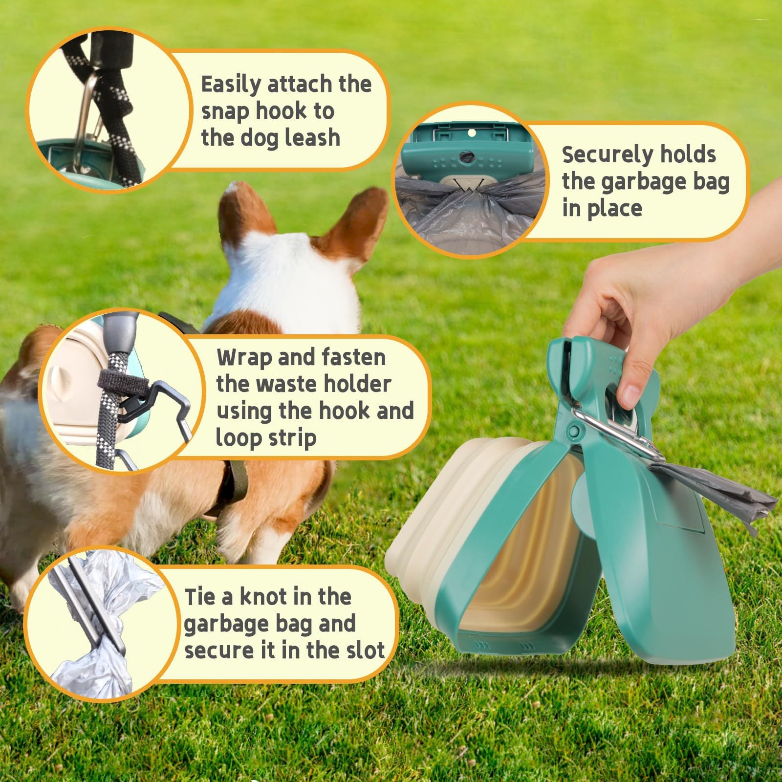 Foldable Pet Waste Scooper