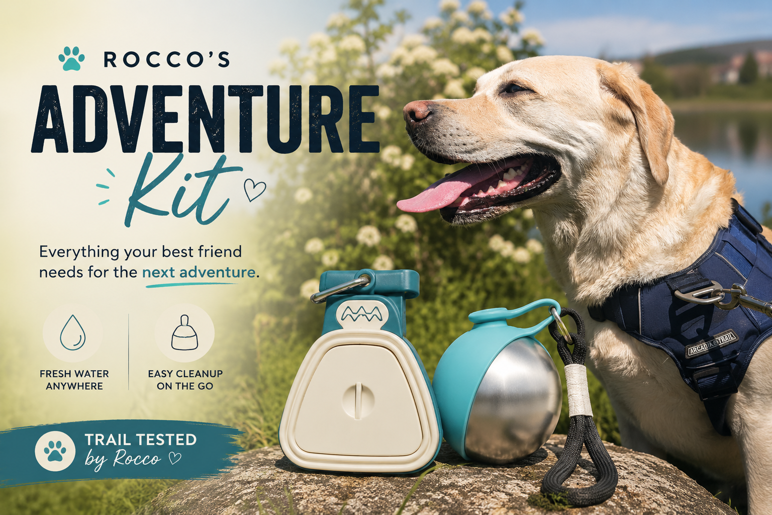 🐾 Rocco’s Adventure Kit